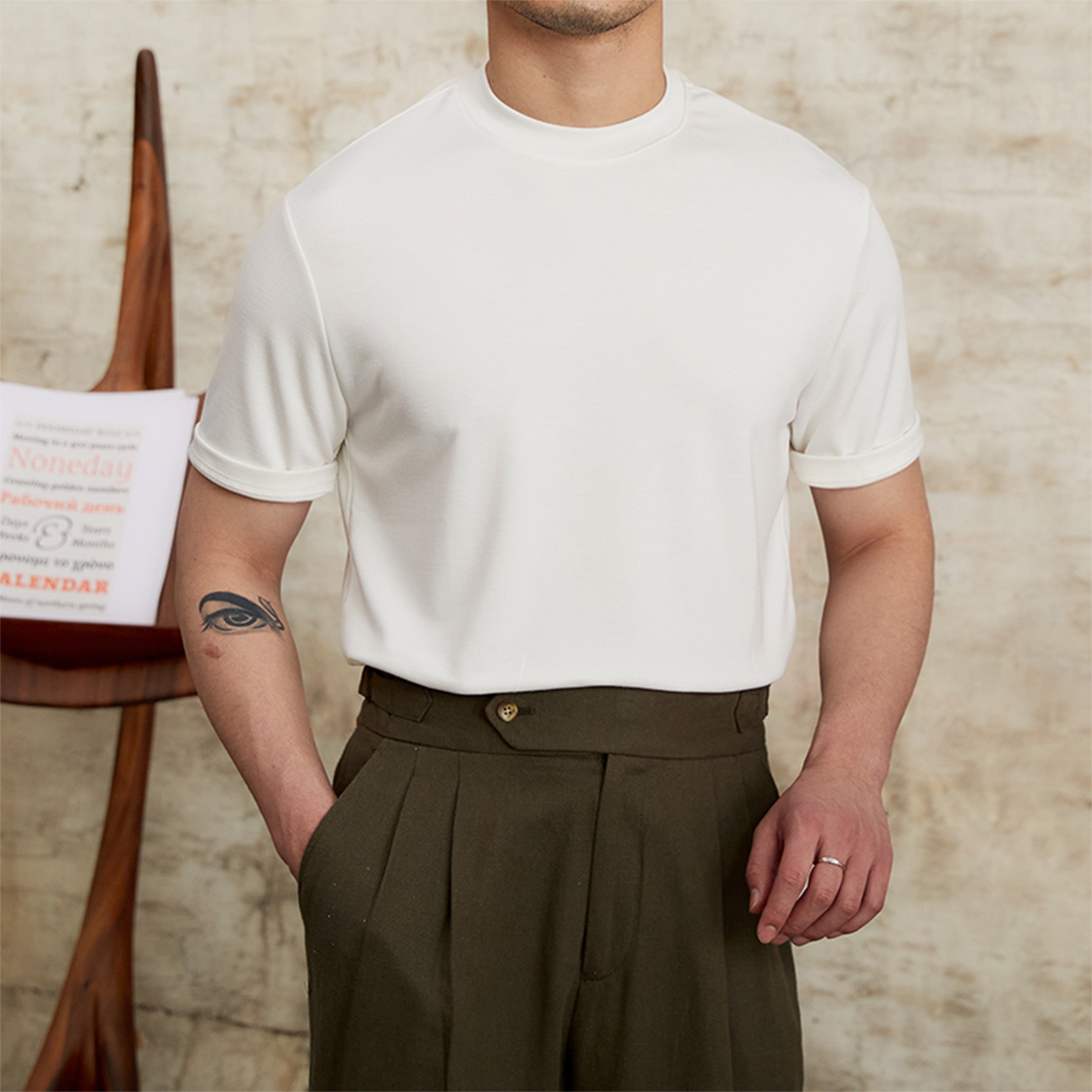 Cashmere summer T-shirt