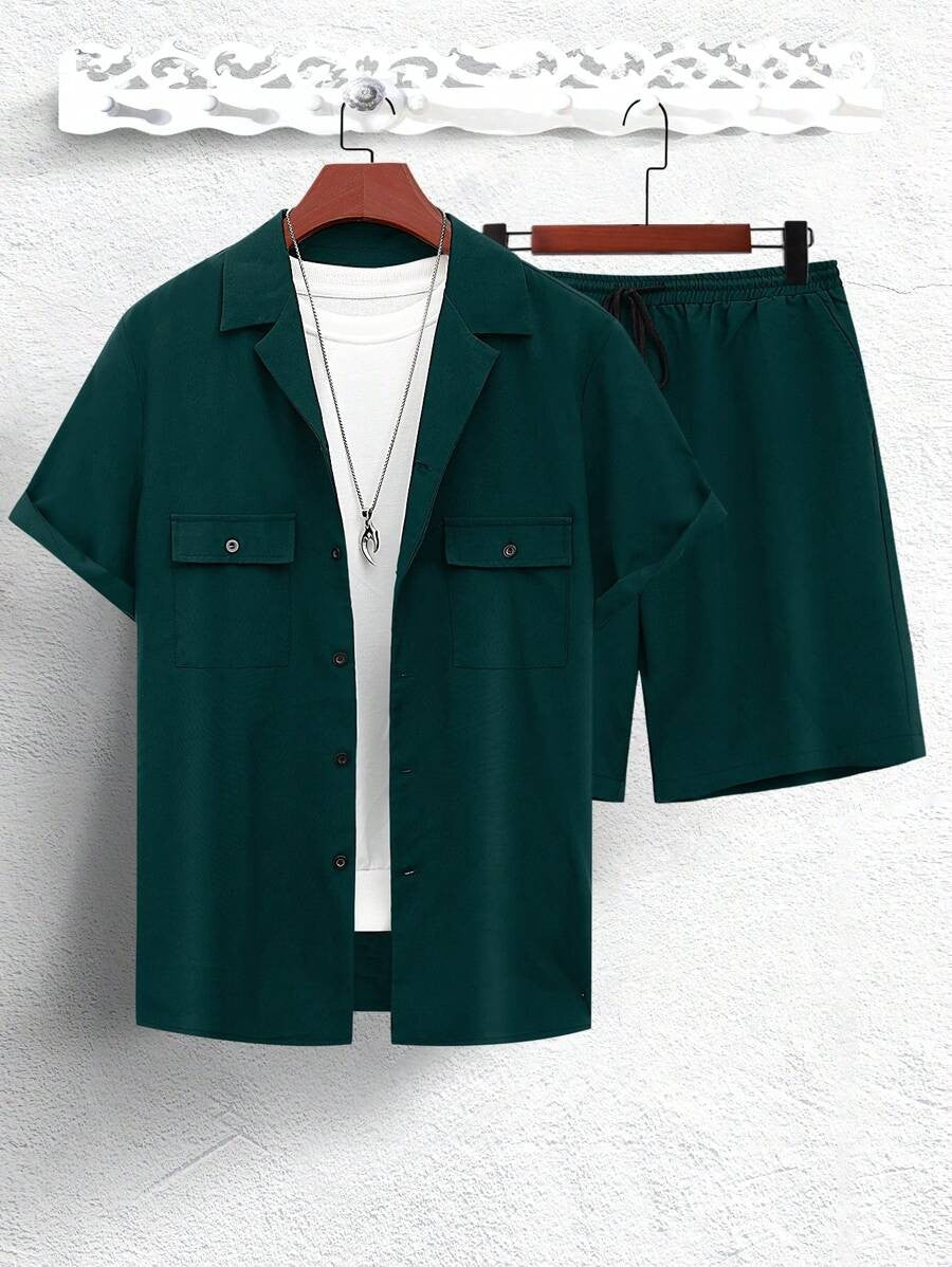 Casual linen summer set