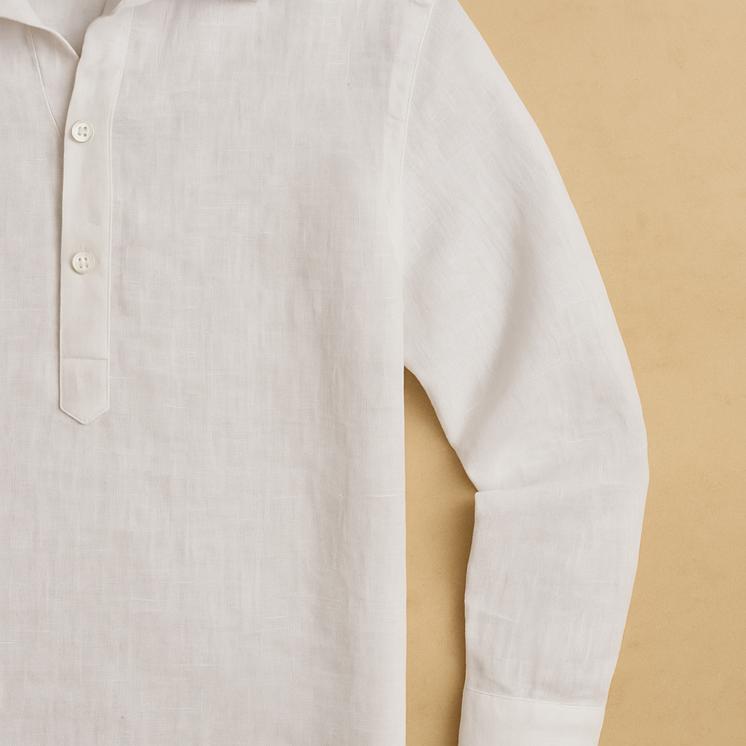 Gianni - Comfortable summer shirt in Italian linen