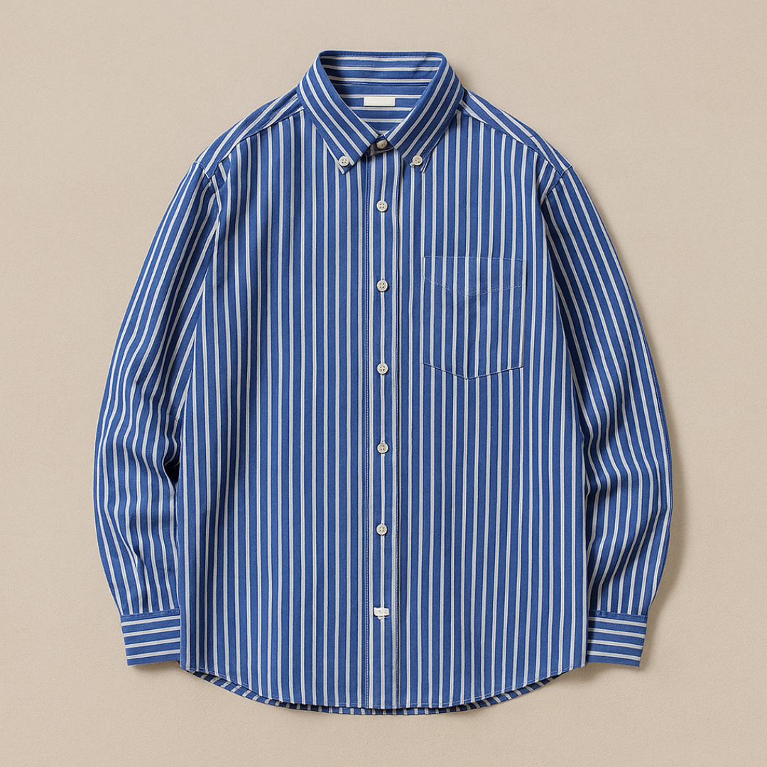 Henrik – Elegant Striped Summer Top
