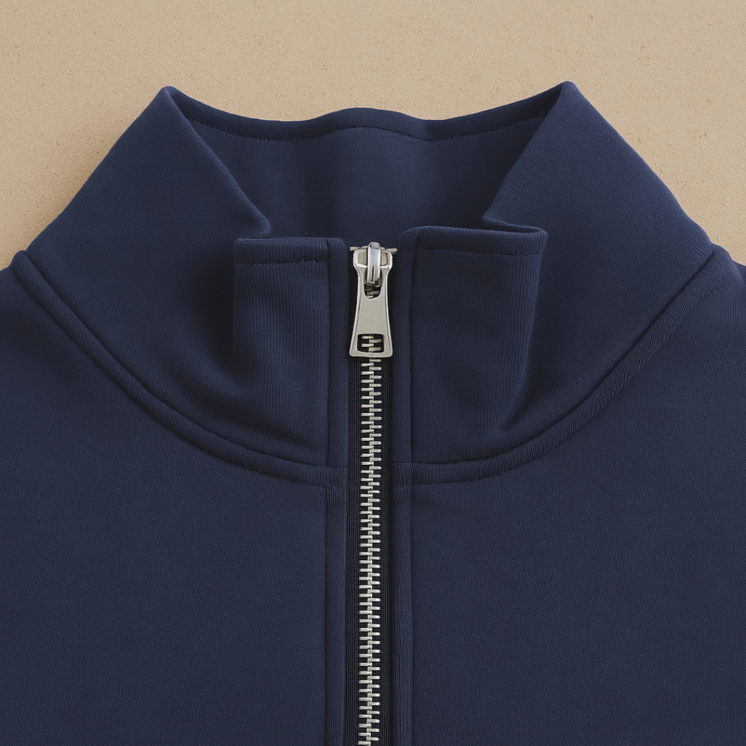 Henrik – Stylish Half-Zip Sweater for Men