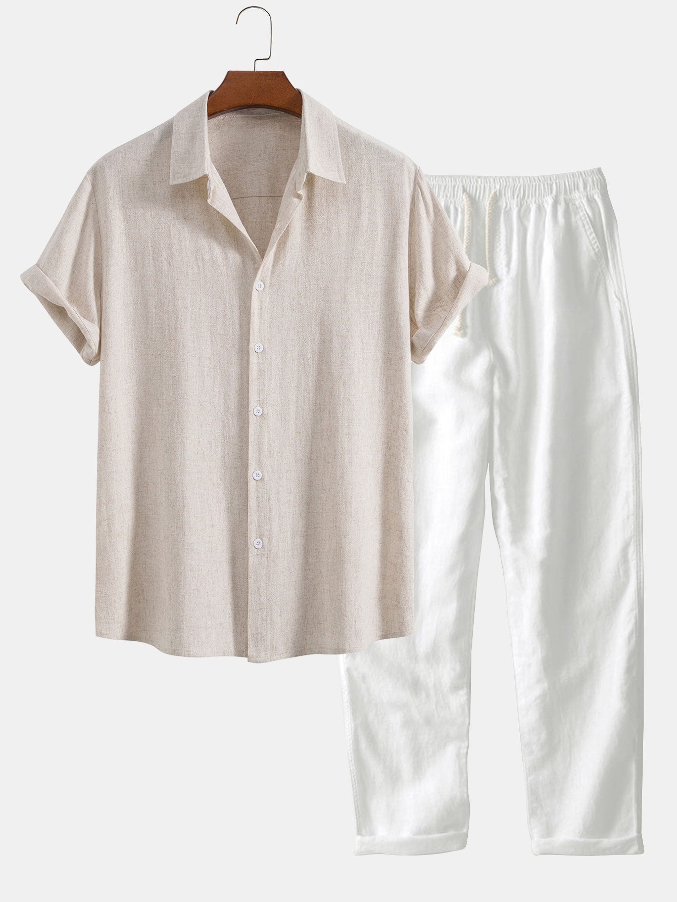 James | Linen summer set for men