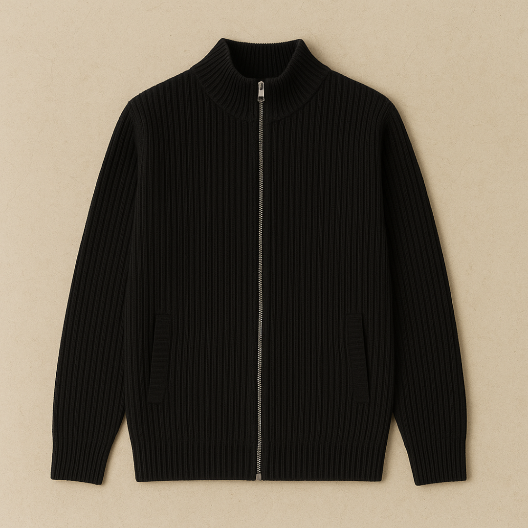 Jasper – Elegant Cashmere Knitted Vest