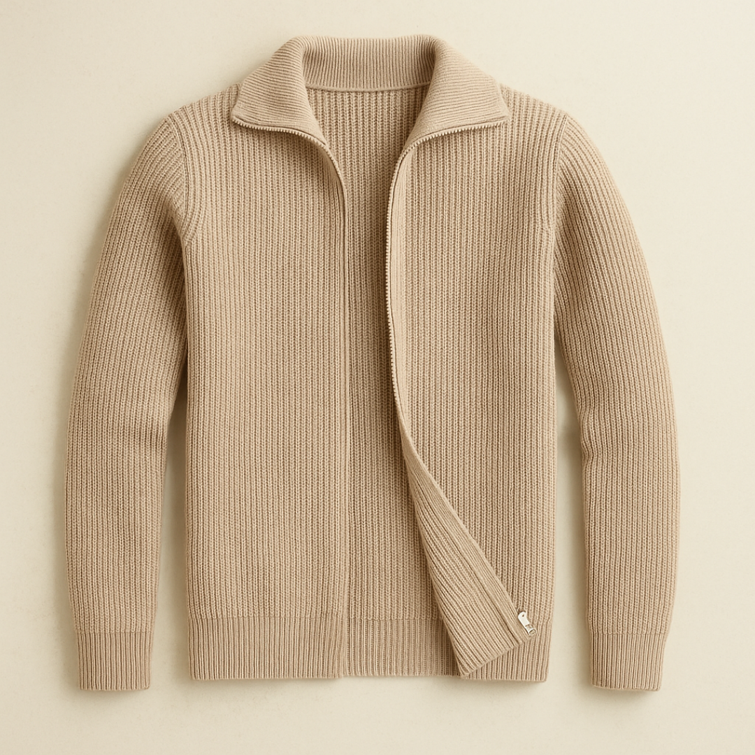 Jonas - Comfortable Open Front Sweater