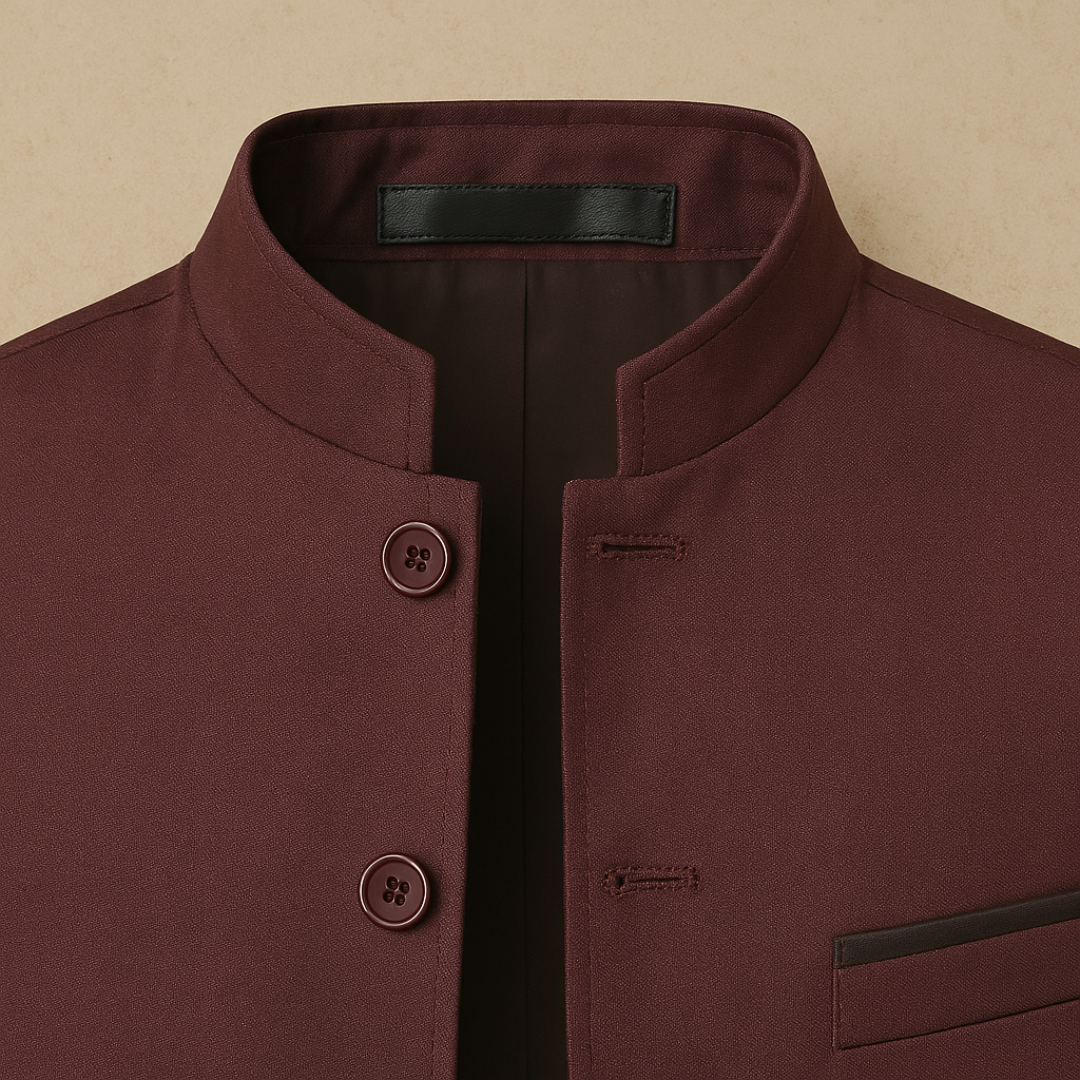 Lars - Elegant Raised Collar Summer Blazer