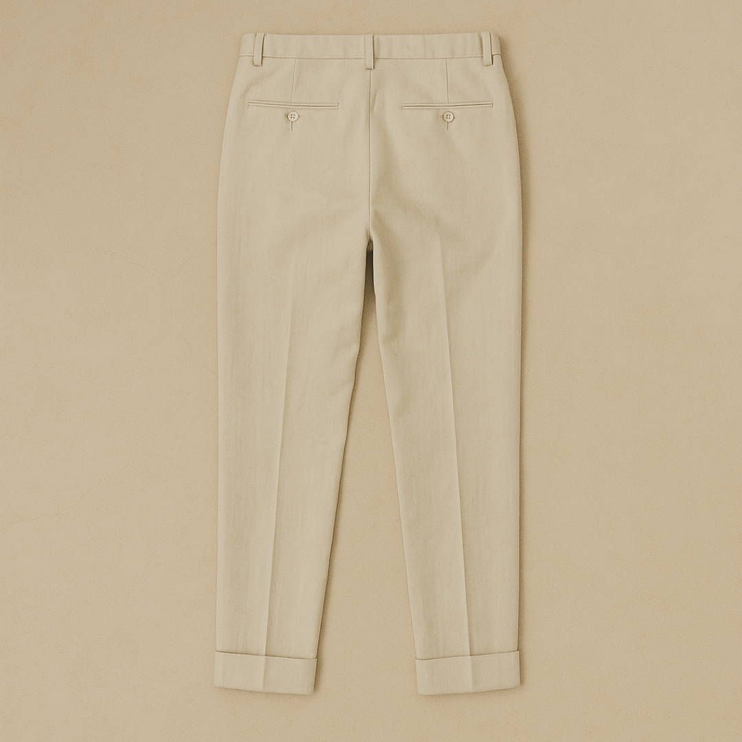 Lars – Summery Linen Men's Golf Trousers