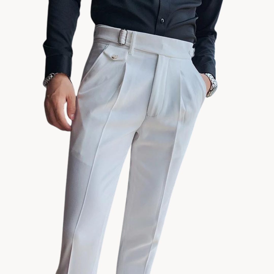 Marcello pleated trousers