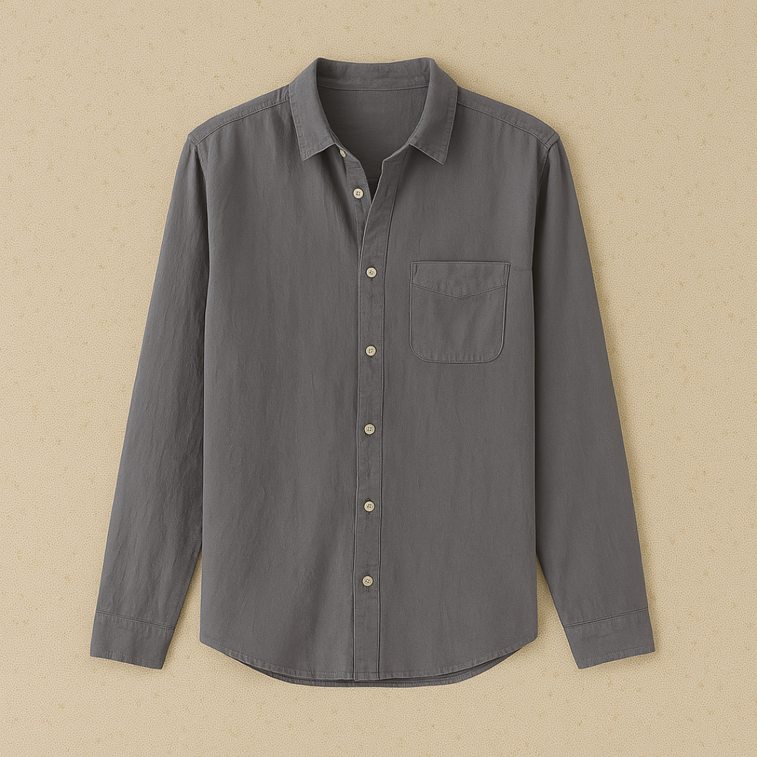Matteo – Italian Linen Casual Shirt