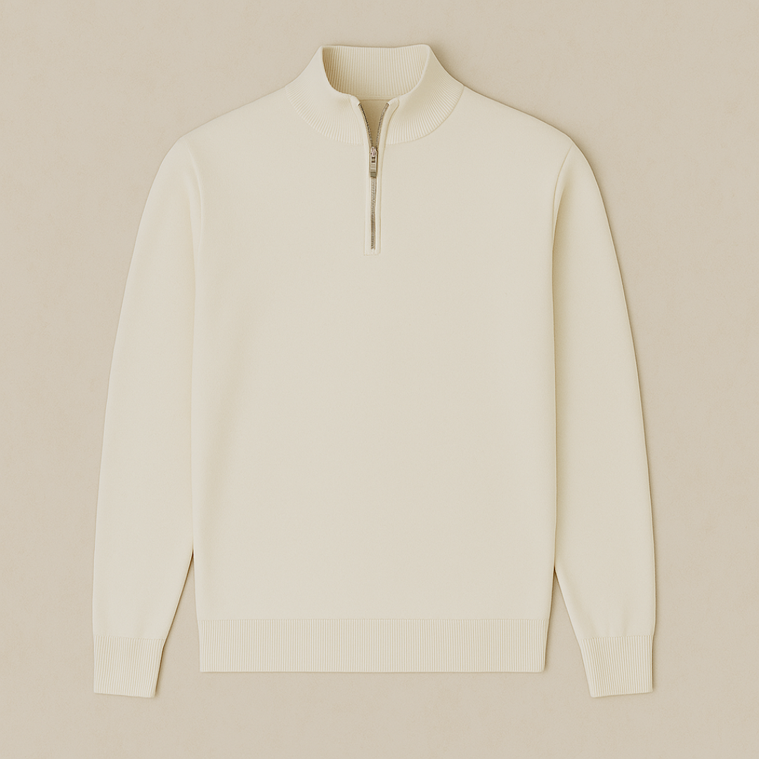 Niels – Comfortable Half-Zip Sweater