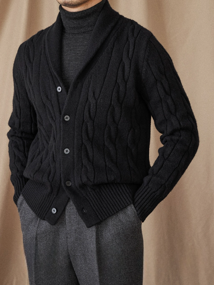 Old Money Cardigan Dame-3