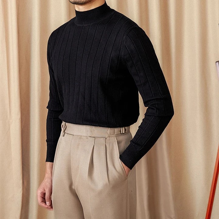 Old Money Turtleneck Sweater-6