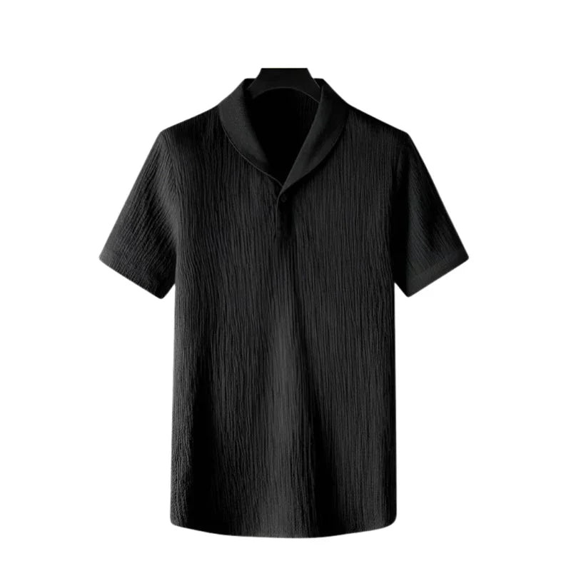 Old Money Linen Polo Set