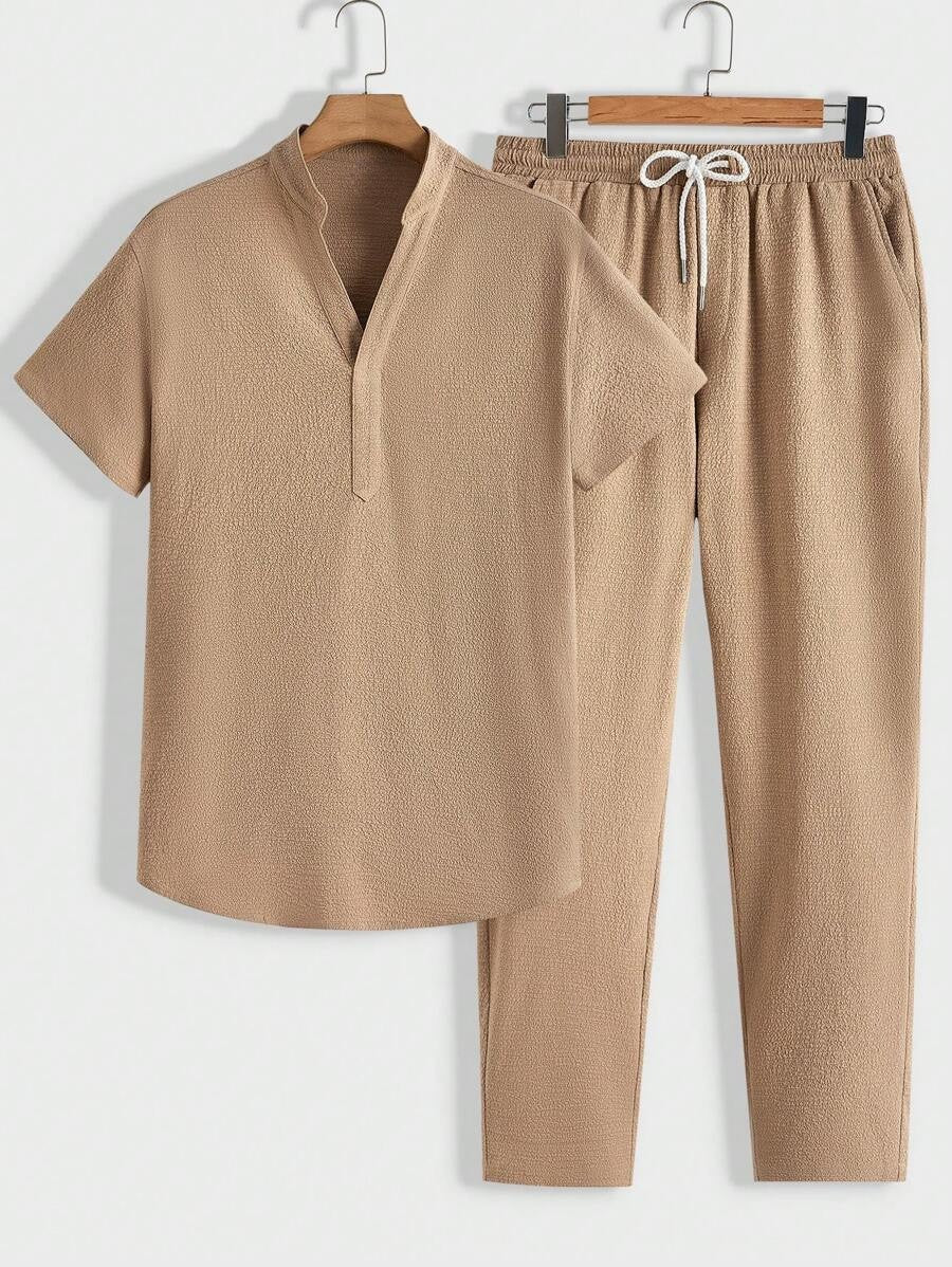 Old Money cashmere summer tracksuit