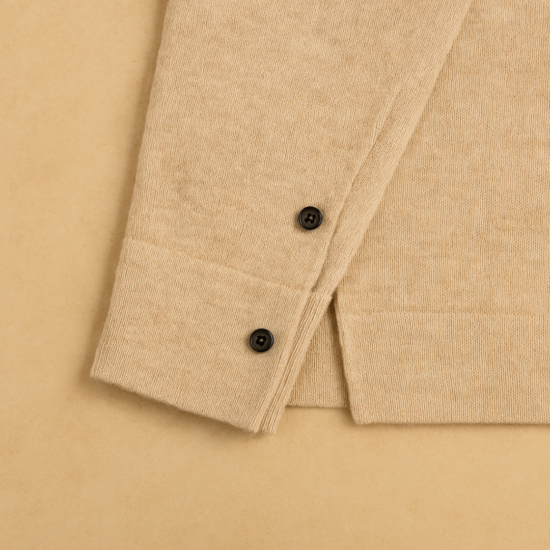 Rasmus – Lightweight Cashwool Polo Vest