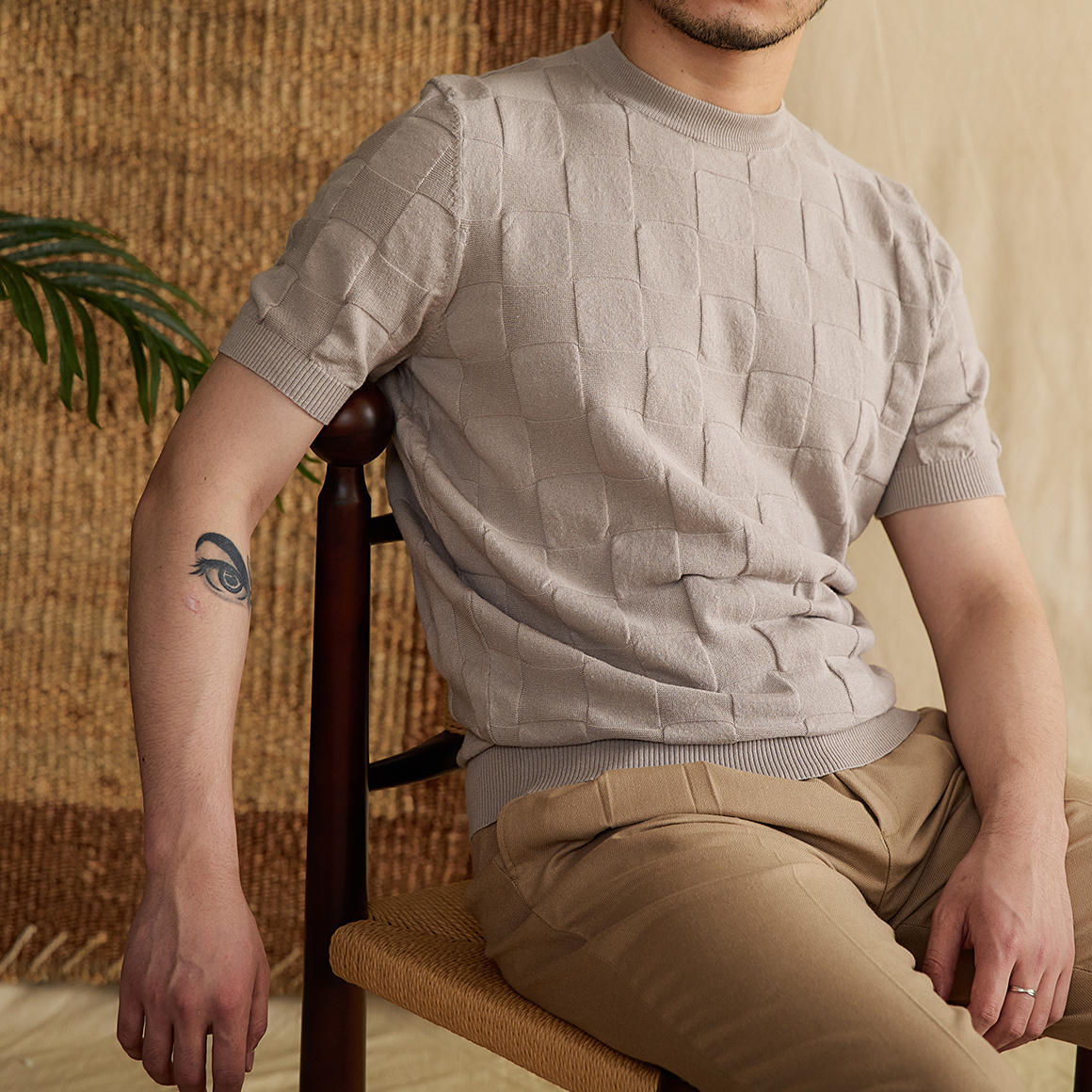 Thomas - Jacquard T-shirt