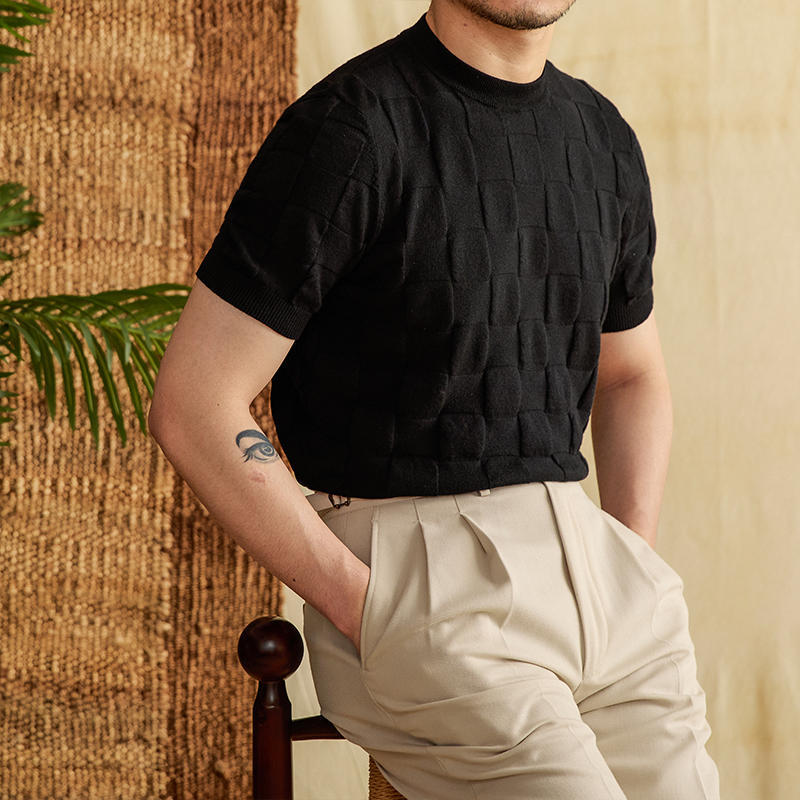 Thomas - Jacquard T-shirt