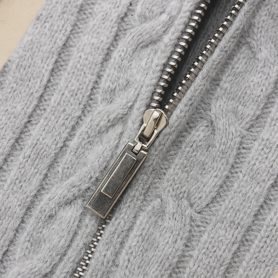 Victor – Luxury Cashmere Half-Zip Sweater