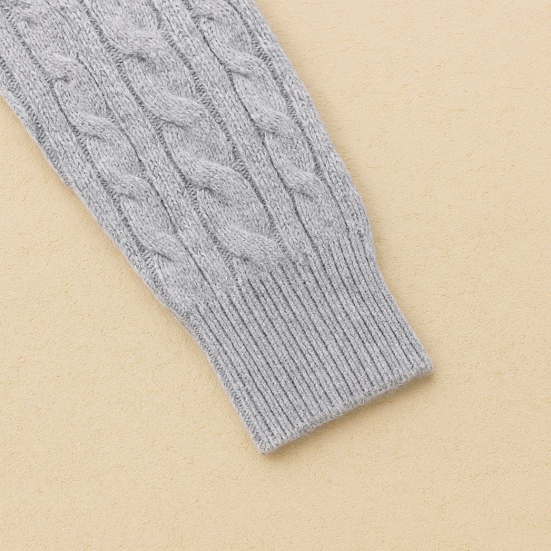 Victor – Luxury Cashmere Half-Zip Sweater