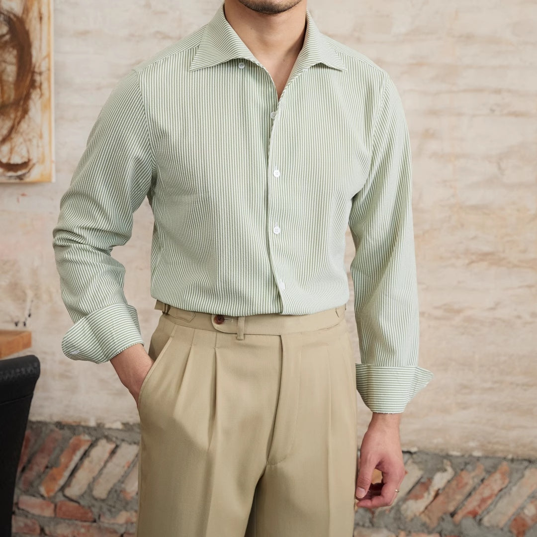 Variant image for Herre Skjorter Slim Fit-11