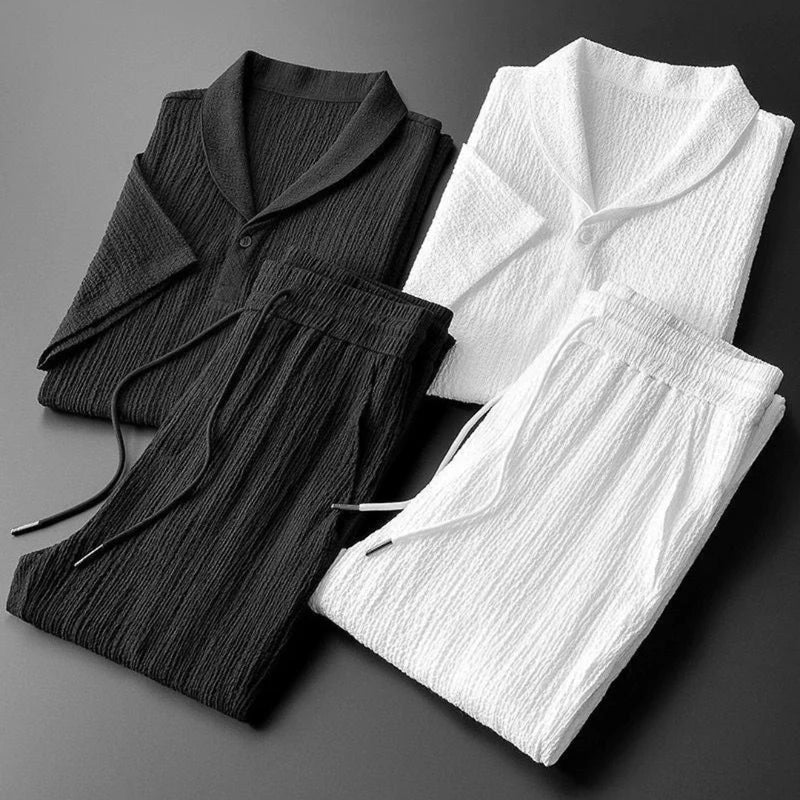 old money linen summer set