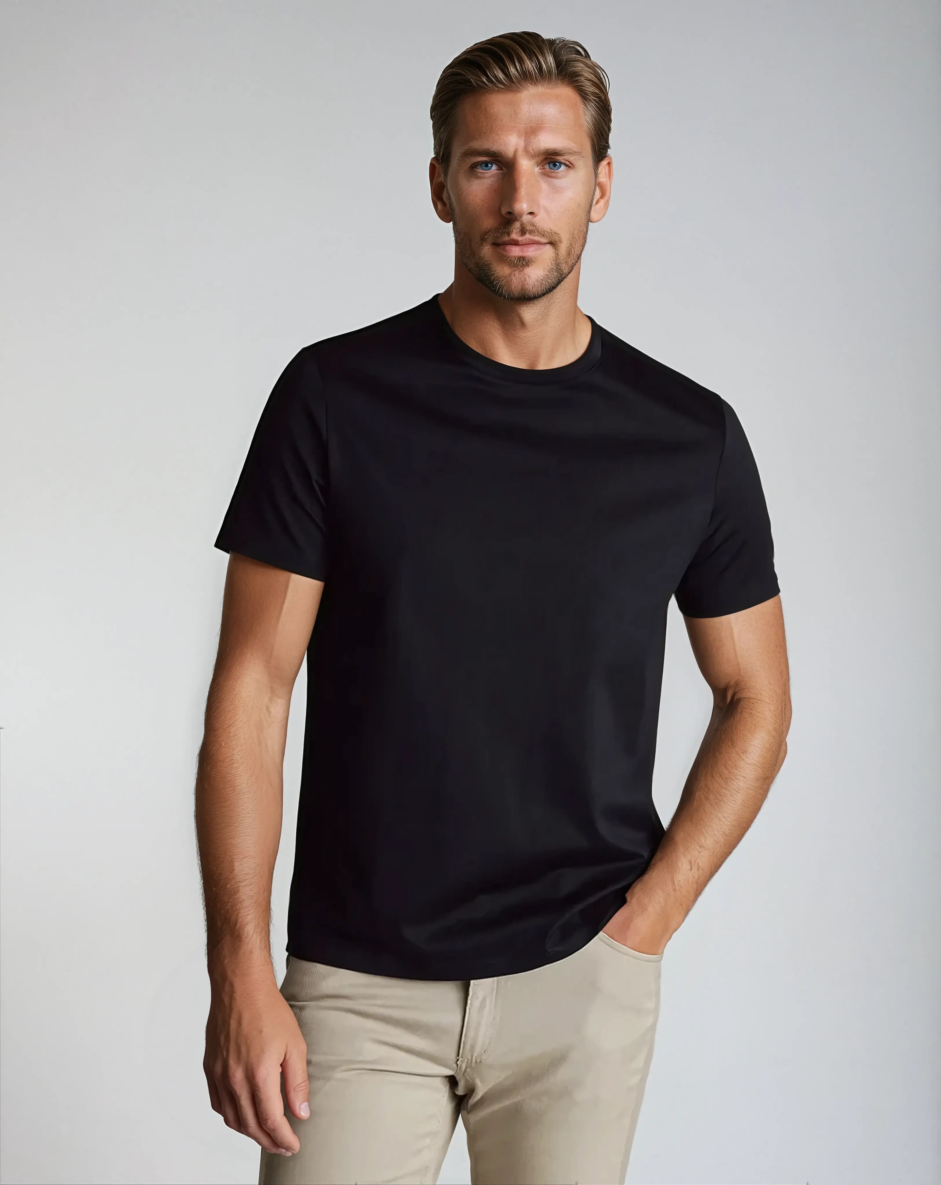Basic Black Supima T-shirt