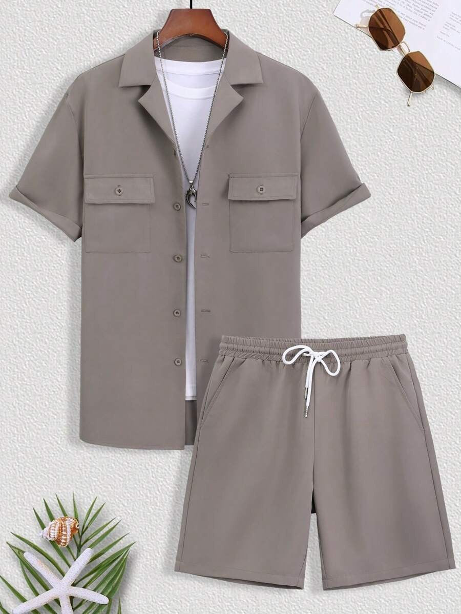 Casual linen summer set