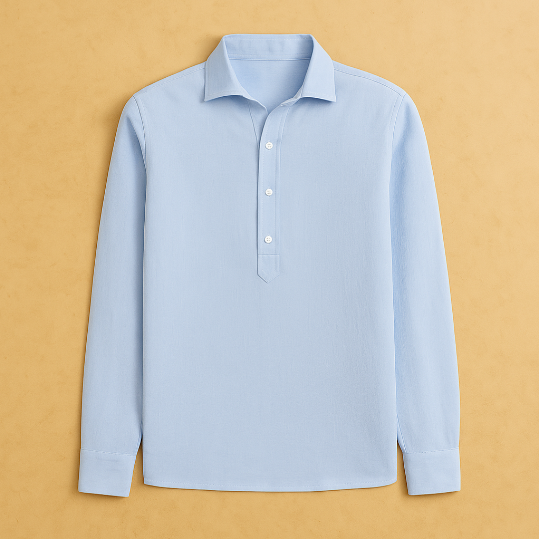 Gianni - Comfortable summer shirt in Italian linen