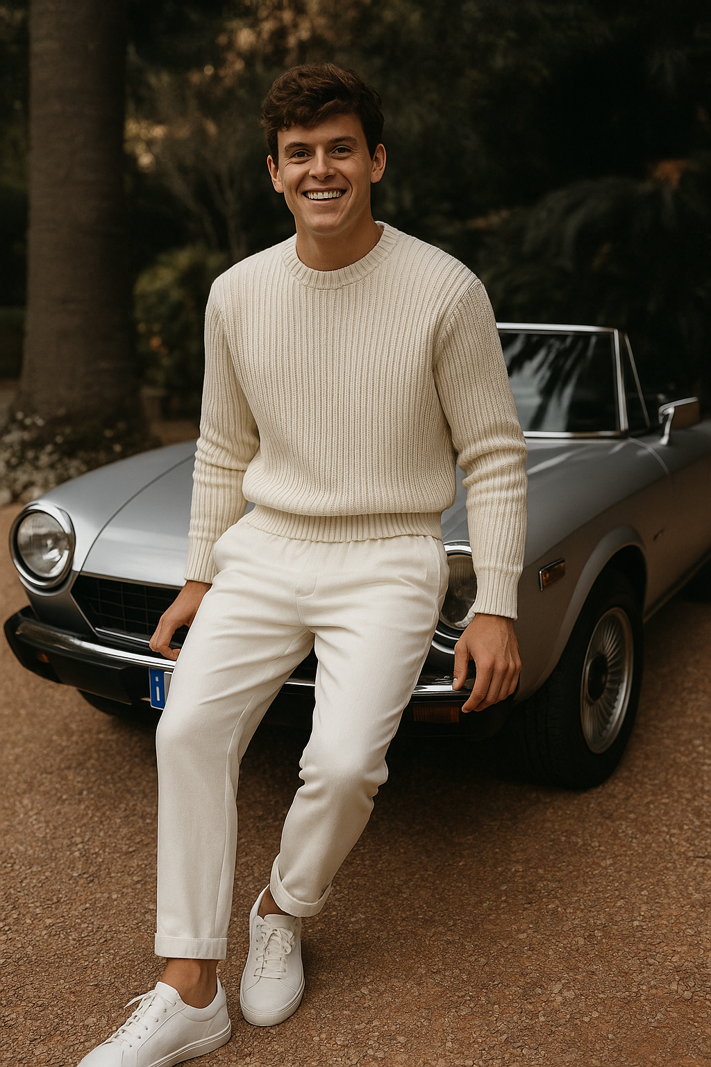 Henrik – Ribbed Crewneck Sweater