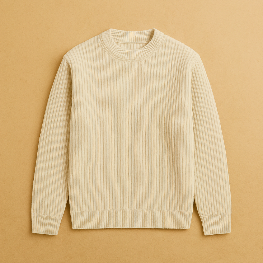 Henrik – Ribbed Crewneck Sweater