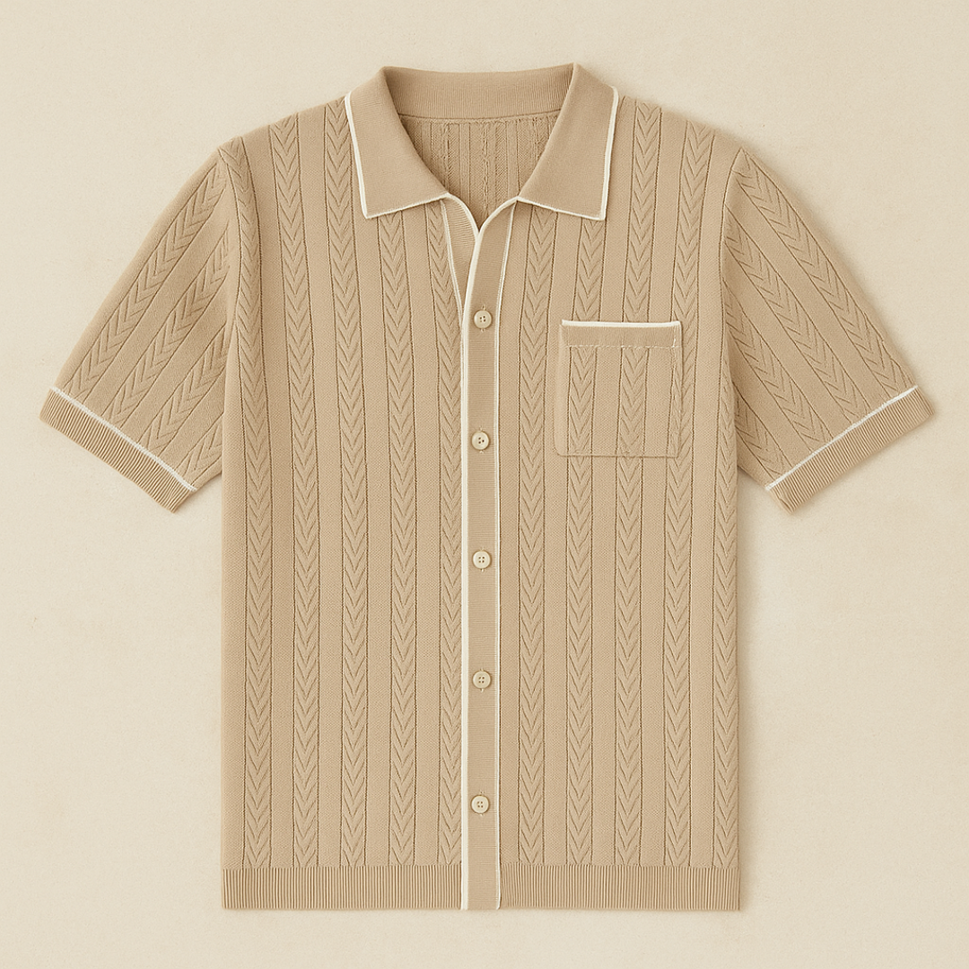 Thomas – Herringbone Polo Sommer