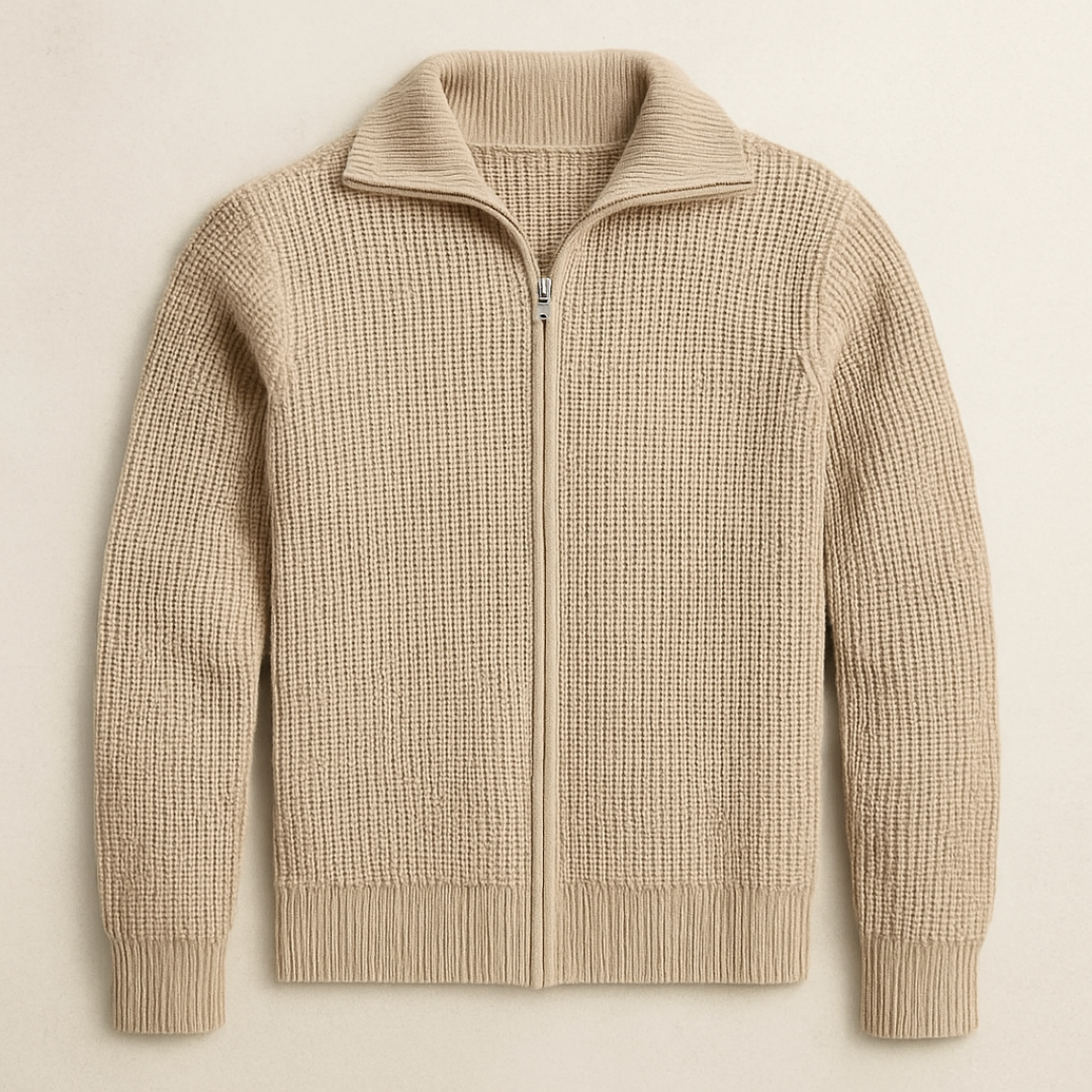 Jonas - Comfortable Open Front Sweater