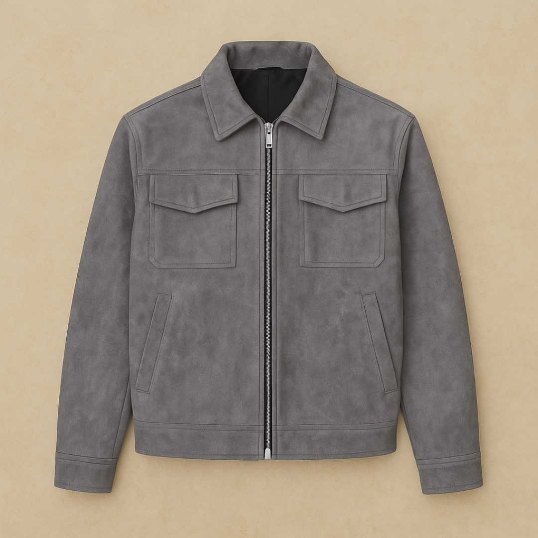 Jonas - Modern Suede Men's Jacket
