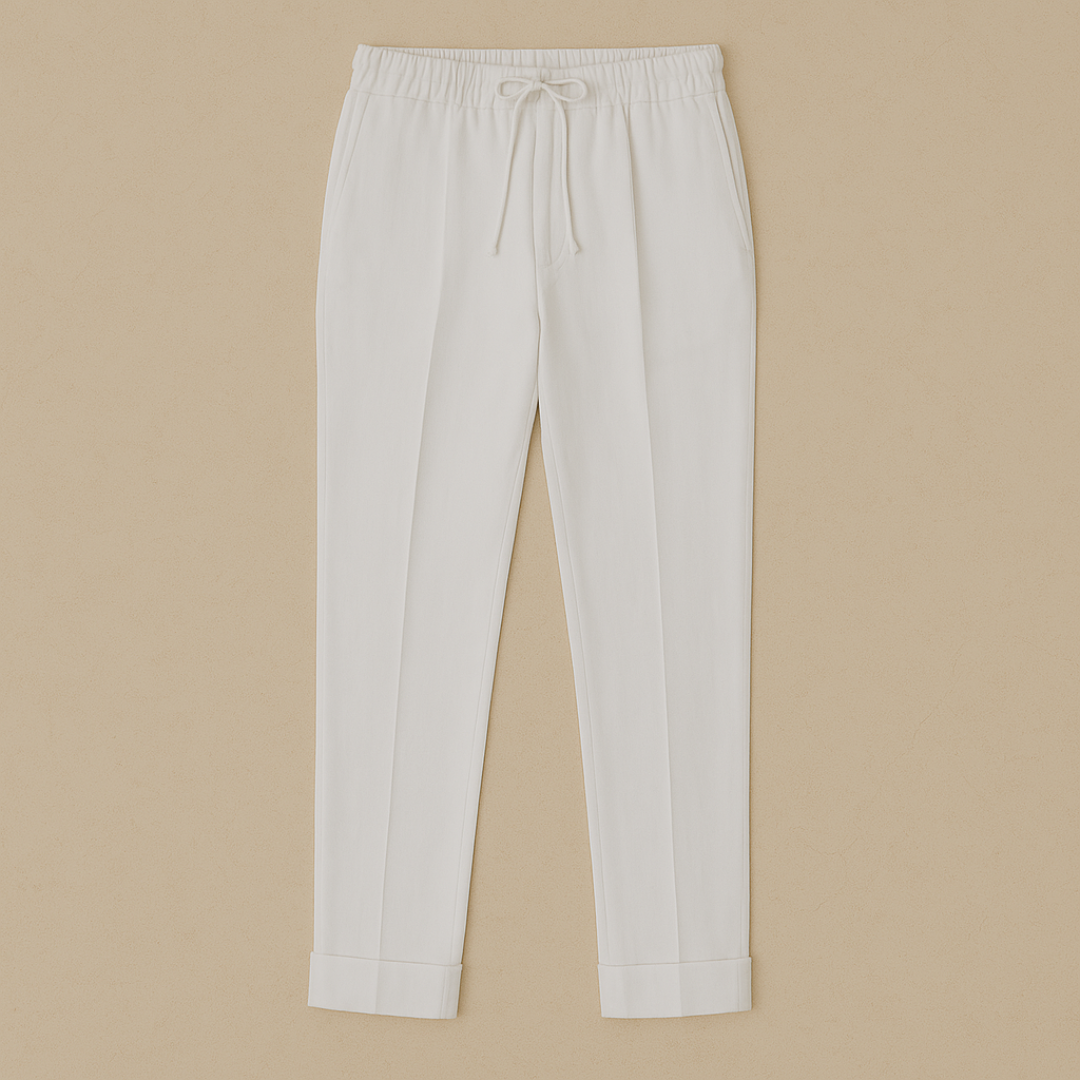 Lars – Summery Linen Men's Golf Trousers
