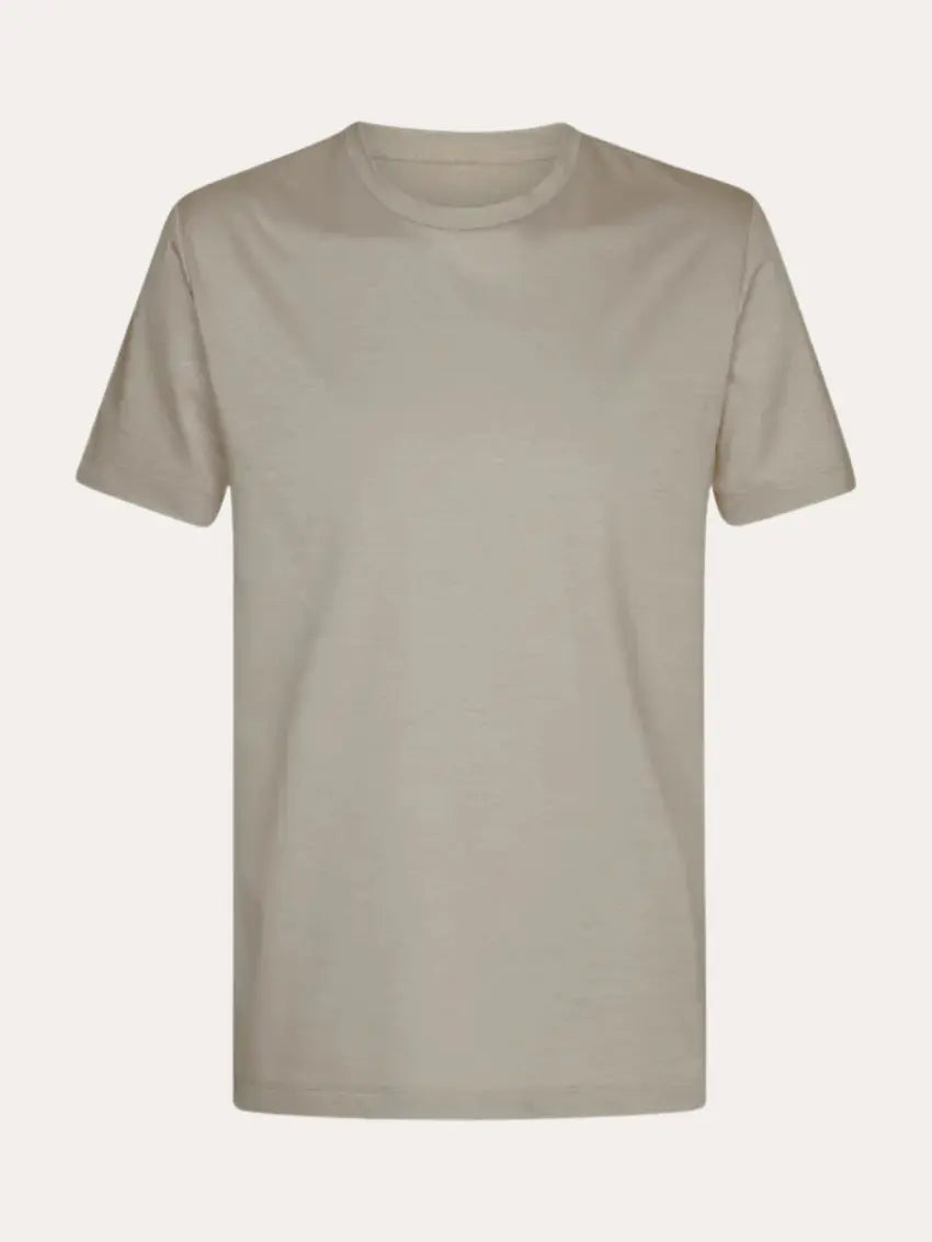 Liam - Basic Taupe T-shirt