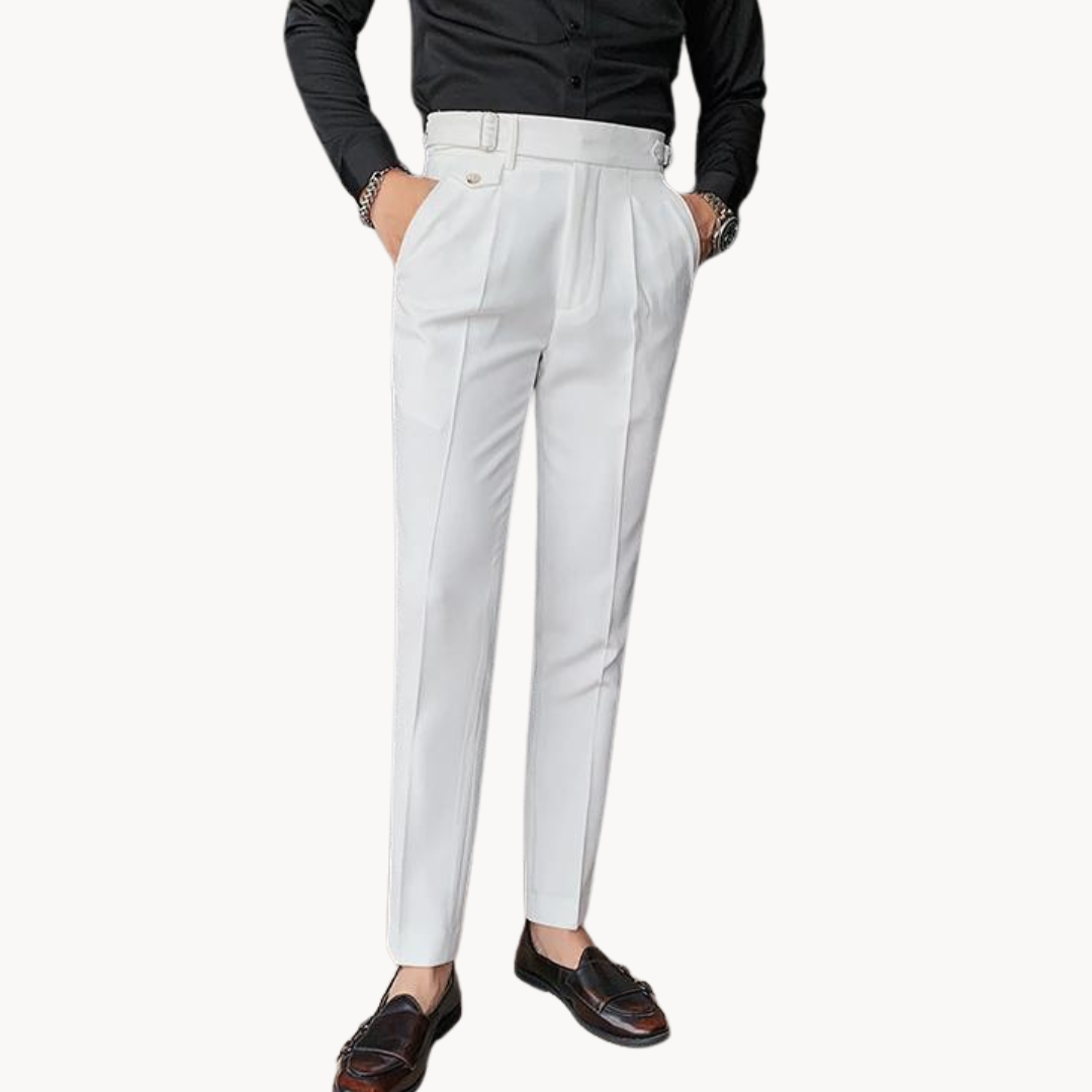 Marcello pleated trousers