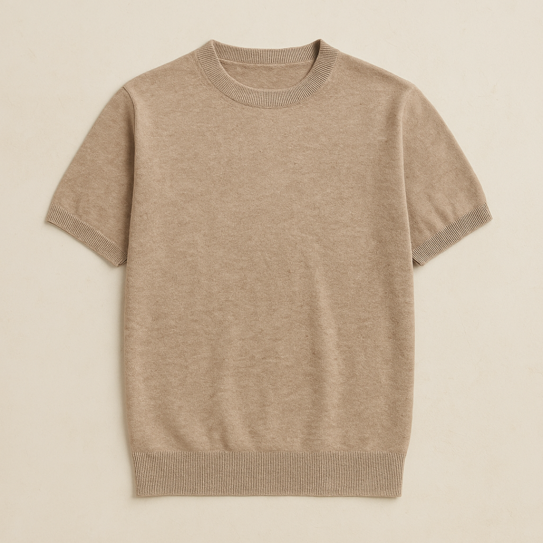 Mikkel – Cashwool Short Sleeve Shirt