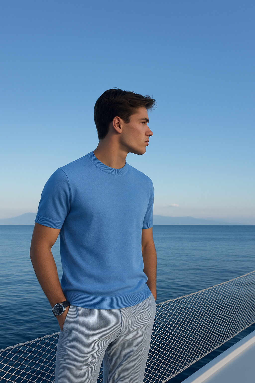 Mikkel – Cashwool Short Sleeve Shirt