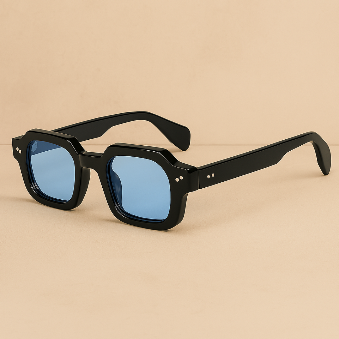 Monaco – Luxurious Retro Sunglasses with Silver Details