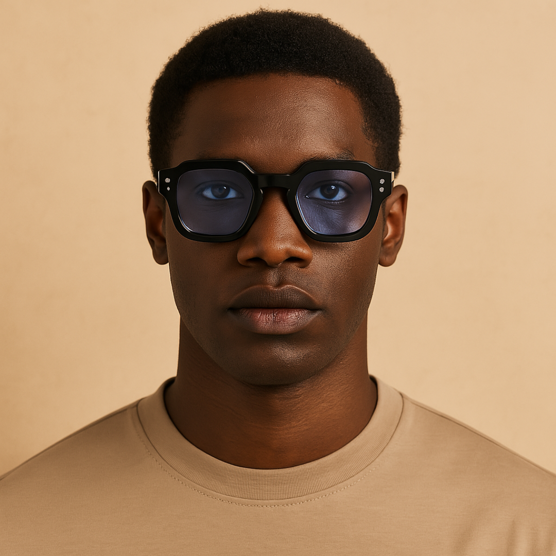 Monaco – Luxurious Retro Sunglasses with Silver Details