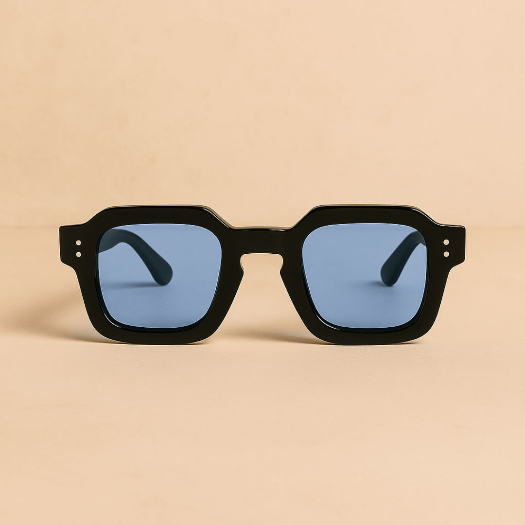 Monaco – Luxurious Retro Sunglasses with Silver Details