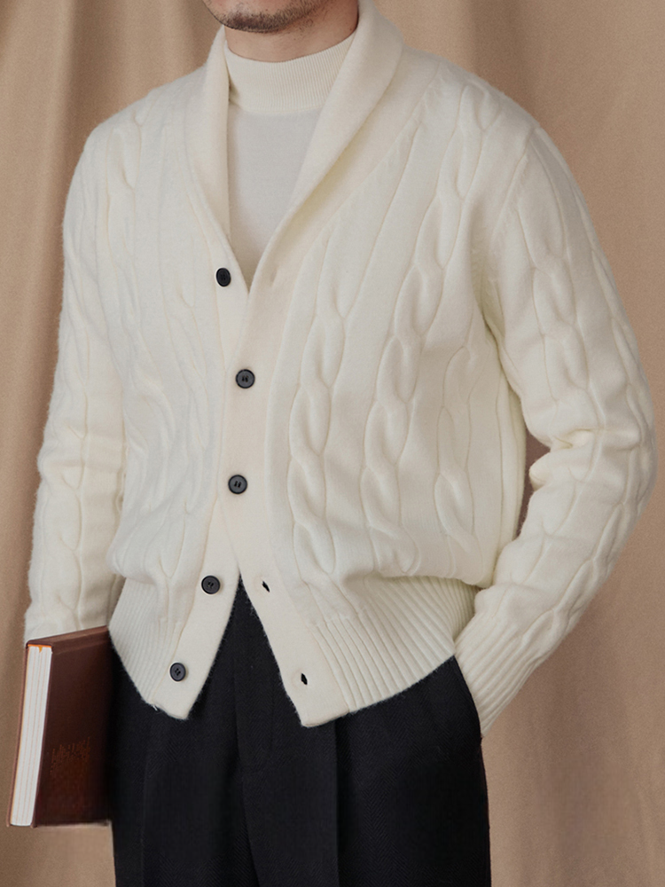 Old Money Cardigan Dame-2
