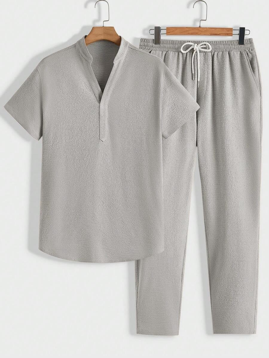 Old Money cashmere summer tracksuit