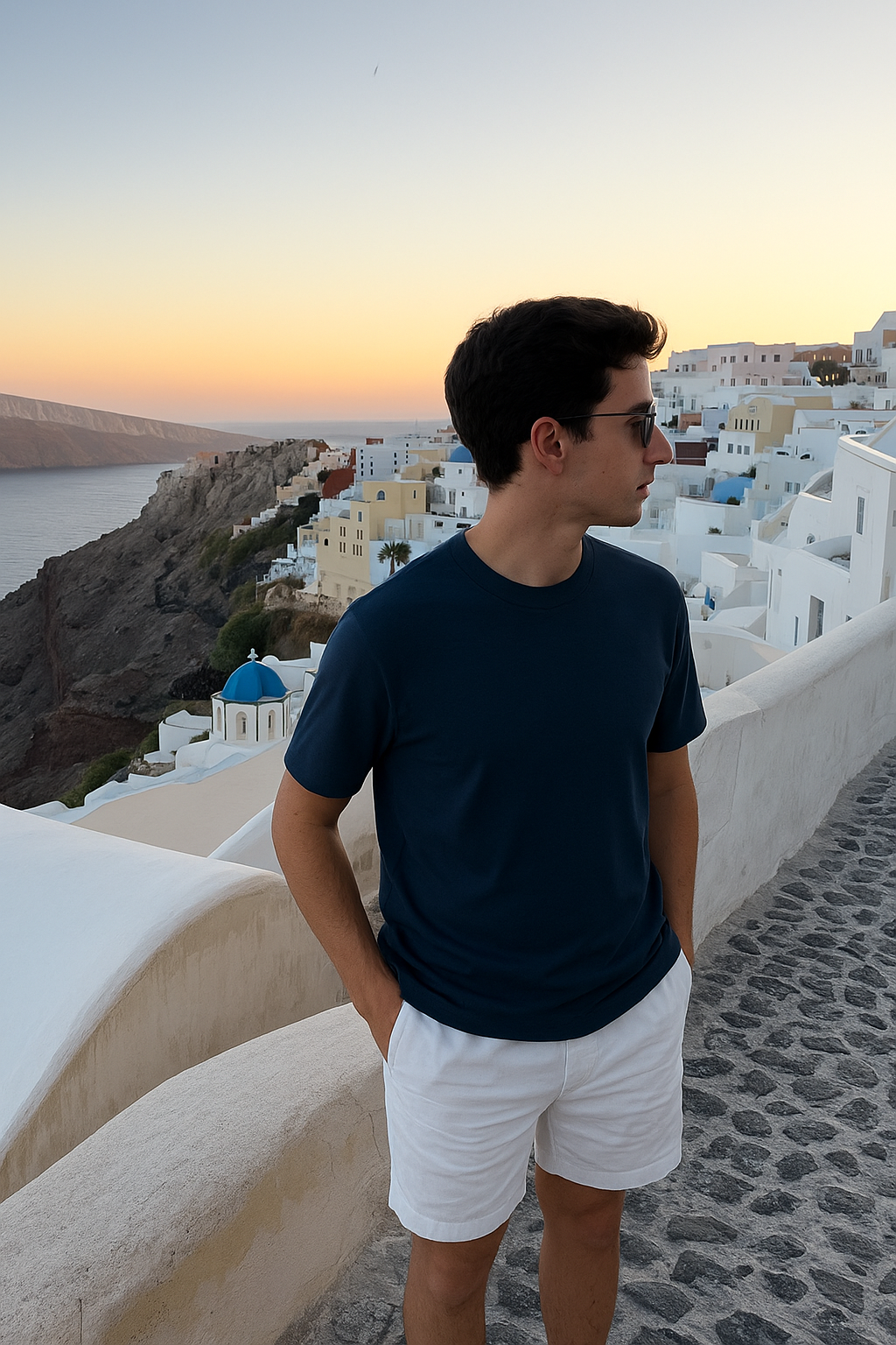 Simon - Minimalist Cotton T-Shirt