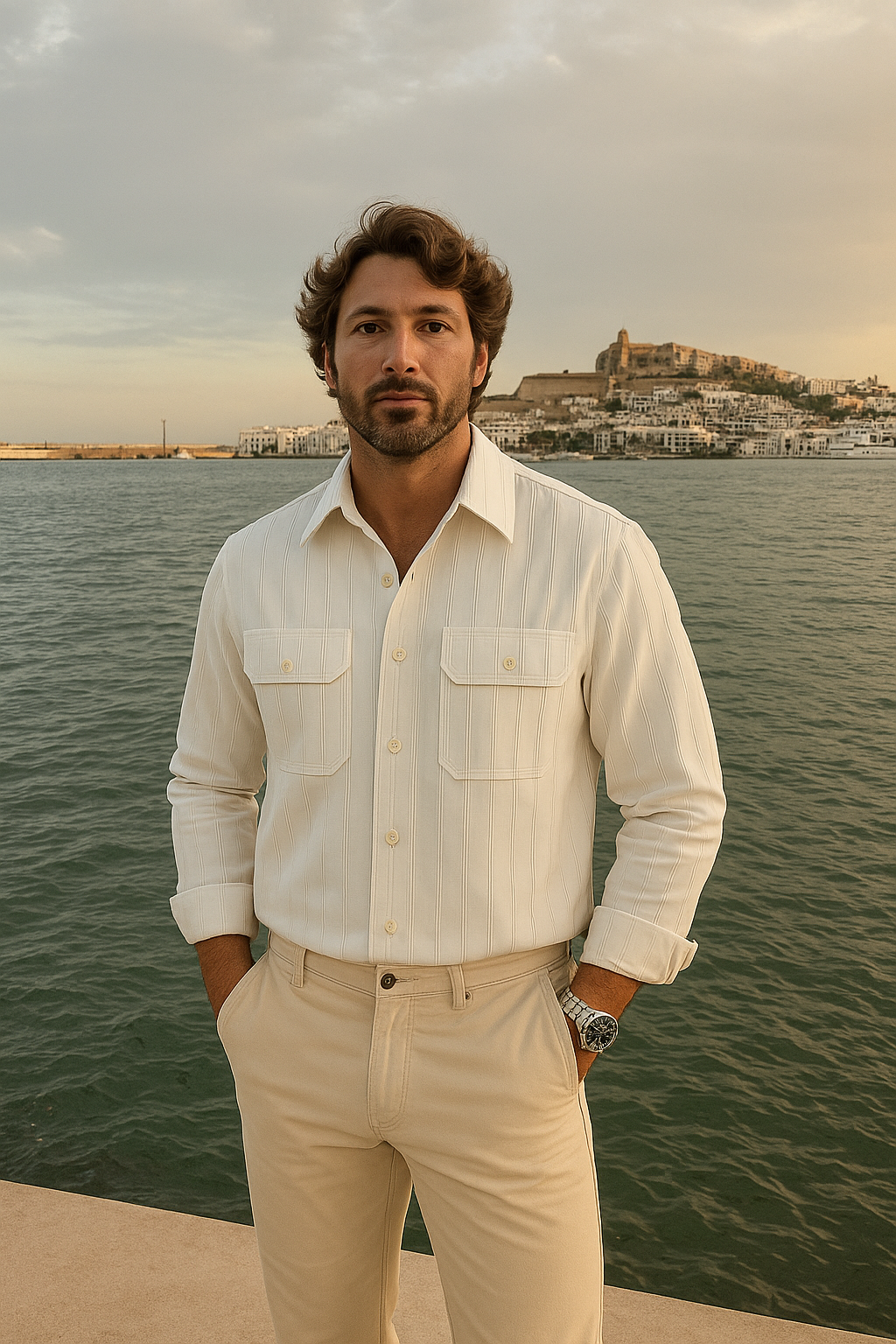 Simon – Premium Lightweight Overshirt for Men